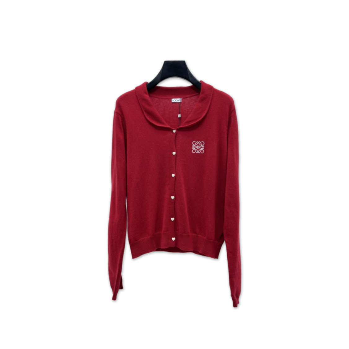 L0ew* collared cardigan